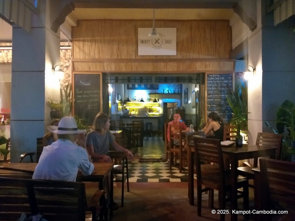 twenty three bistro in kampot cambodia