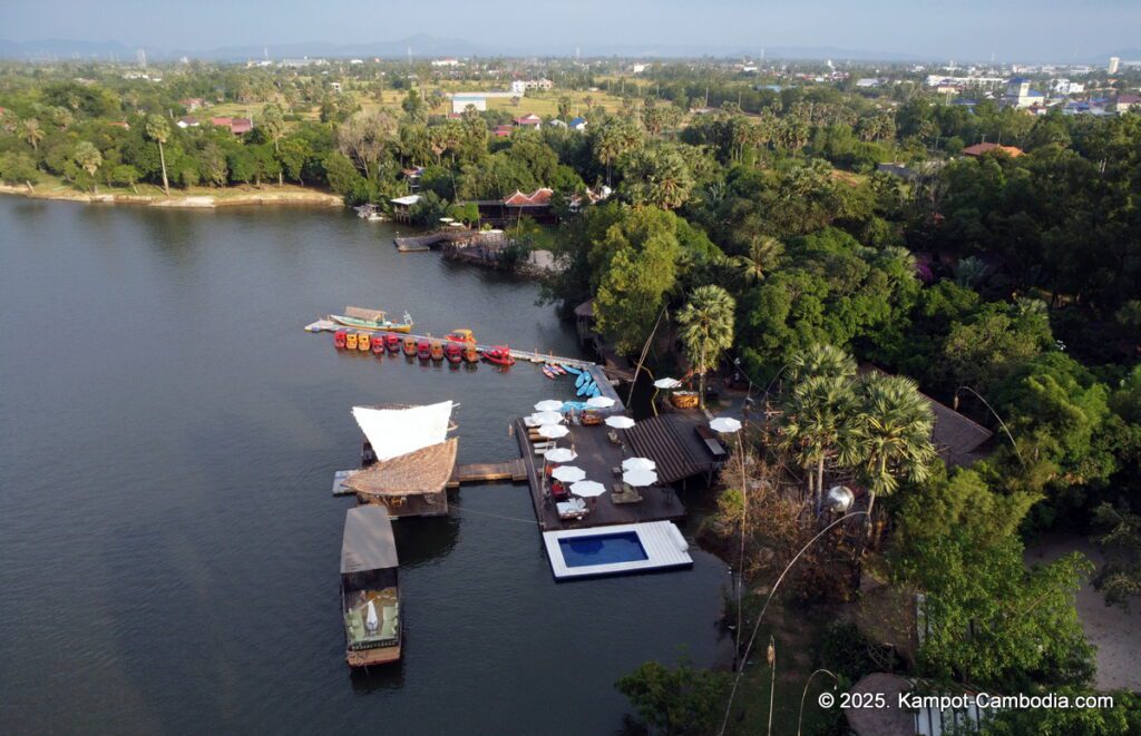 phum kampot in kampot cambodia.