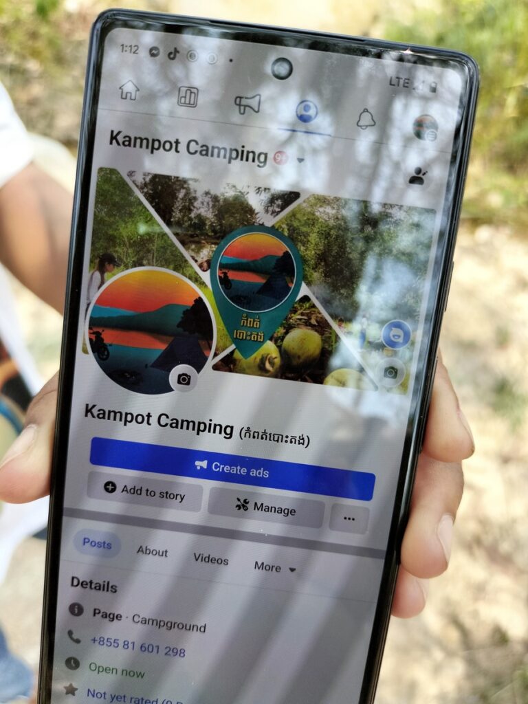 kampot camping in kampot cambodia