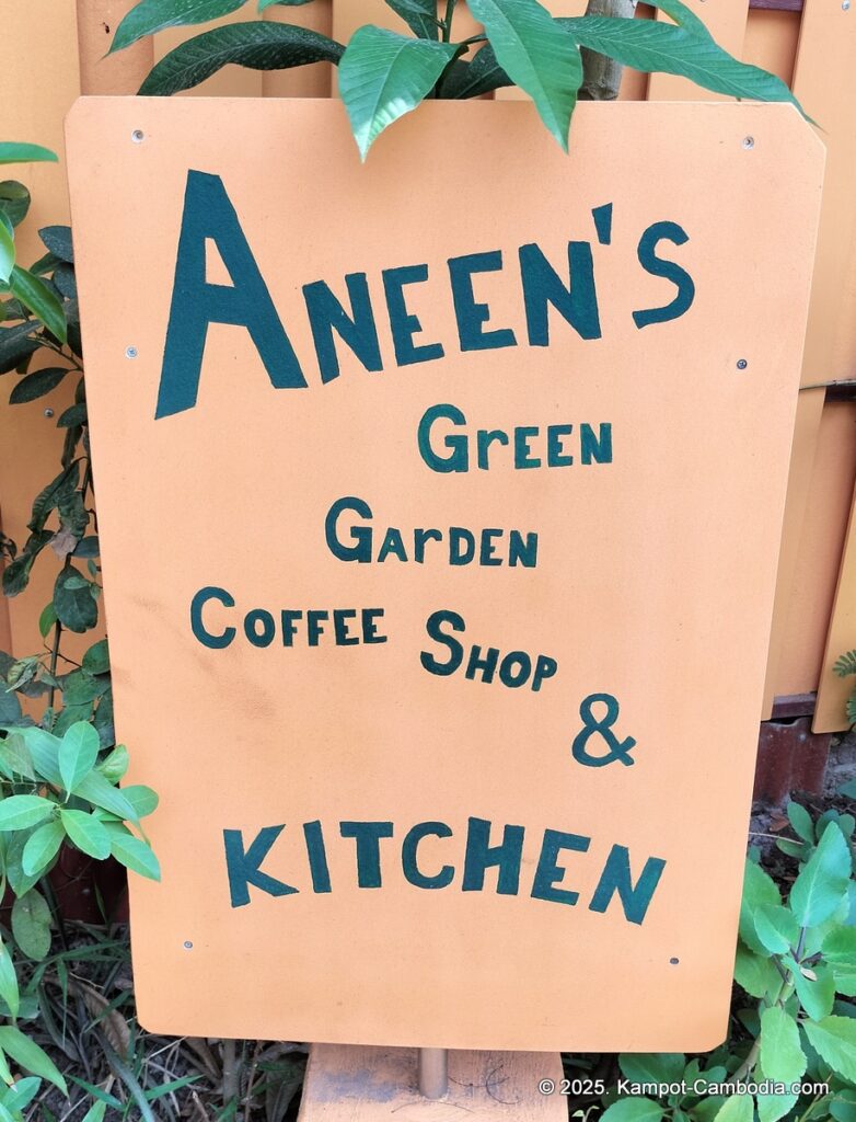 aneen's green garden kitchen in kampot cambodia