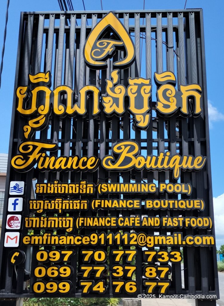 finance resort and cafe in kampot cambodia