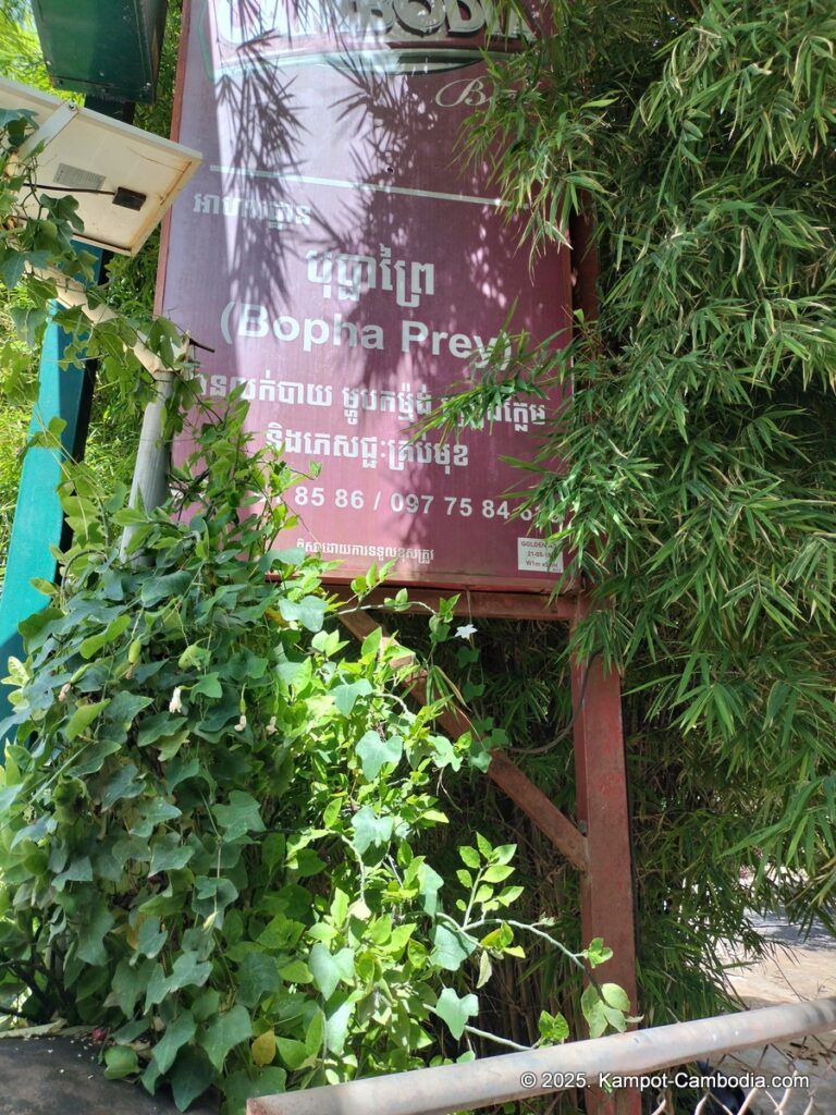 bopha Prey riverside guesthouse and kayaks in kampot cambodia