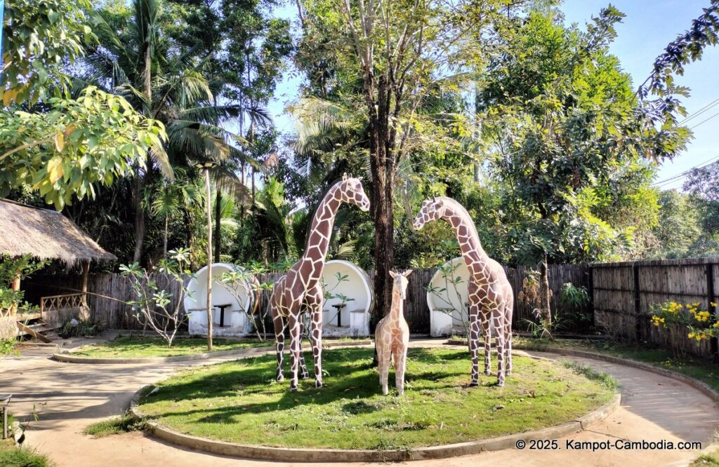 v relaxing resort in kampot cambodia