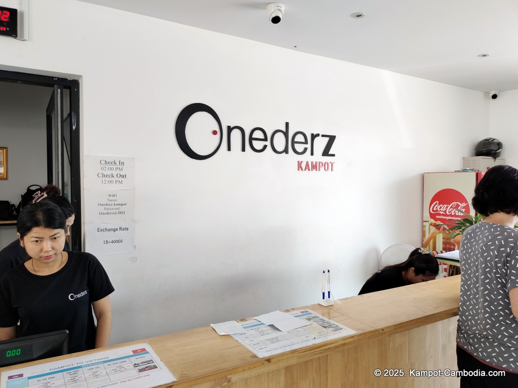 onederz in kampot cambodia