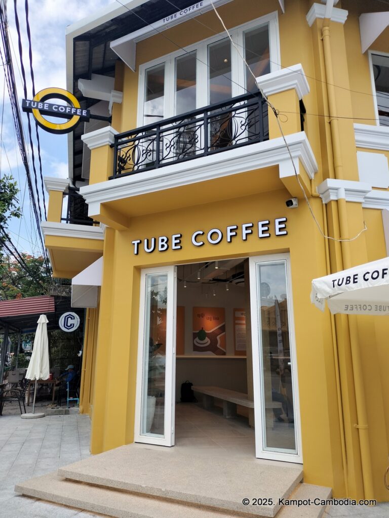 tube coffee in kampot cambodia