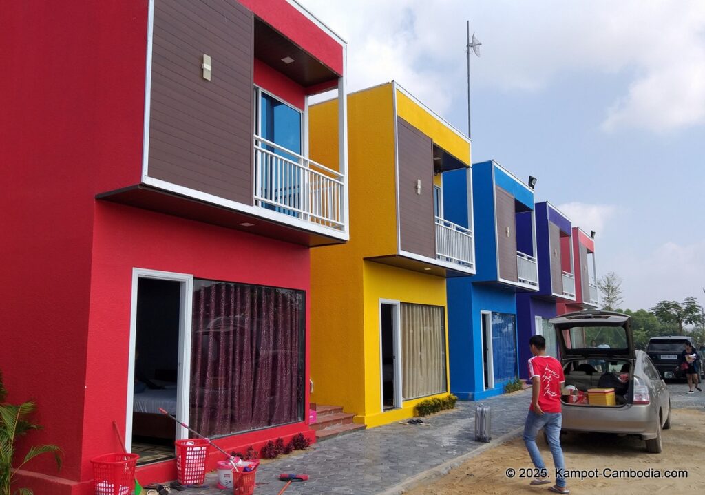 railway bridge bungalows in kampot cambodia