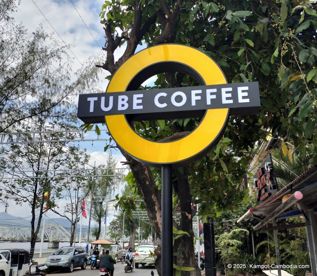 tube coffee in kampot cambodia