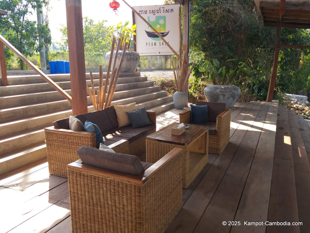 peam snea resort in kampot cambodia