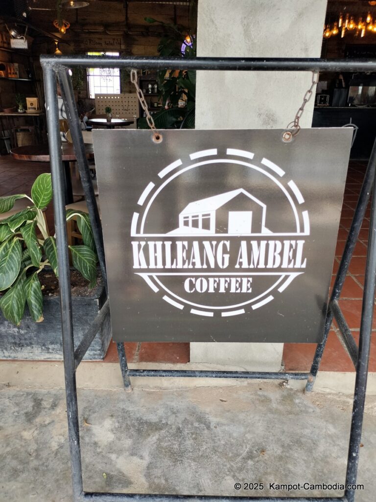 khleang ambel coffee in kampot cambodia