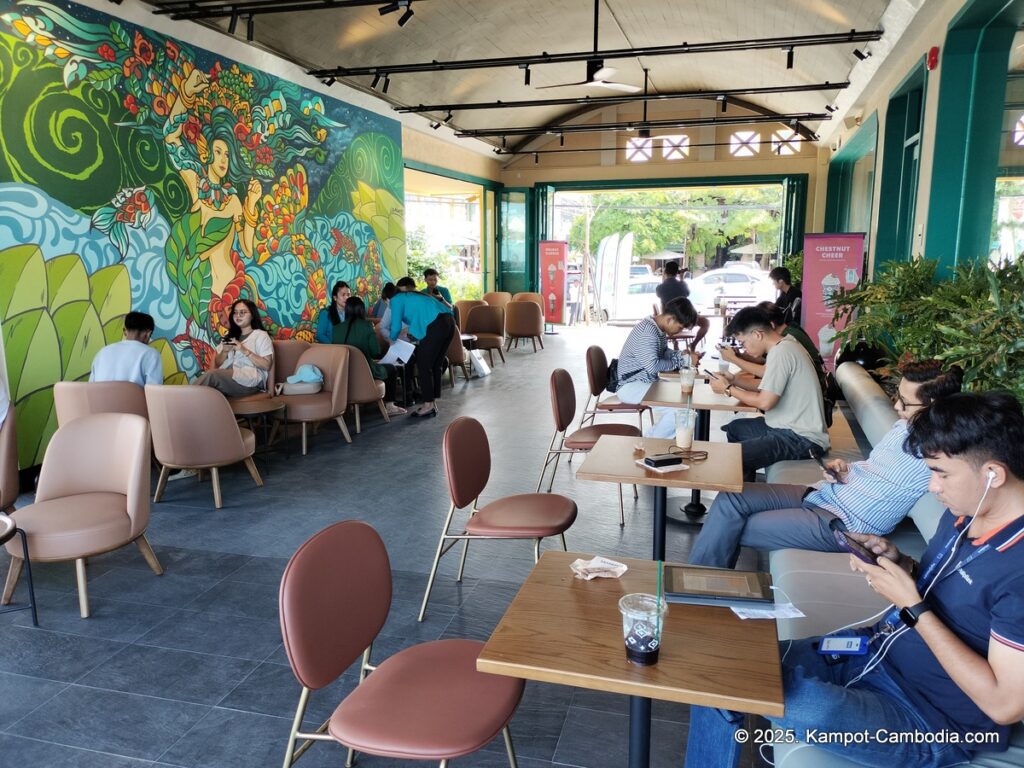 starbucks in kampot cambodia