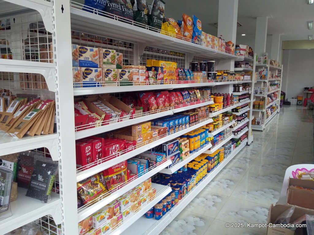 daily meat supermarket in kampot cambodia