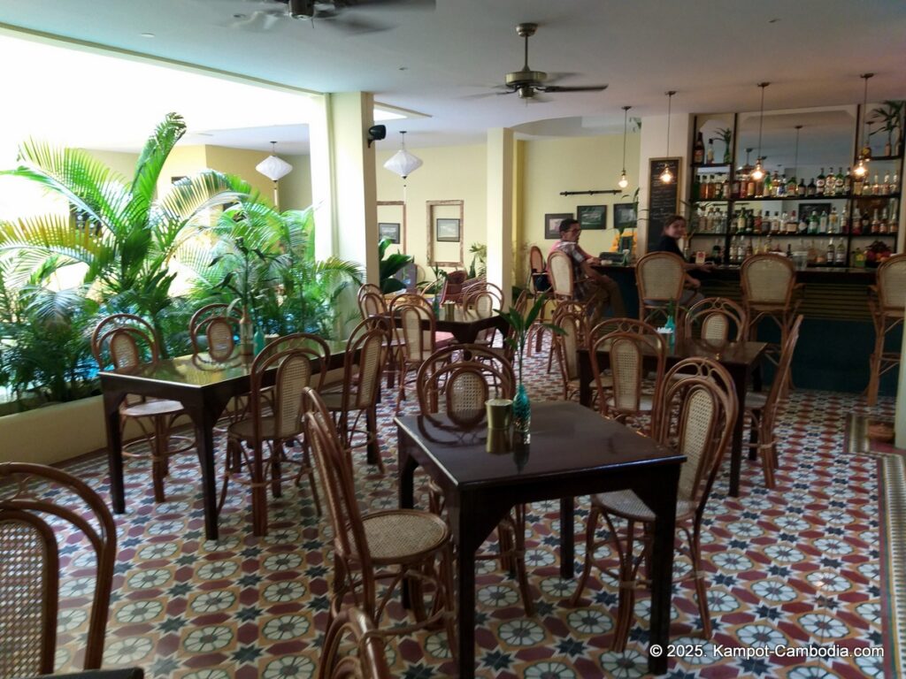 hotel old cinema in kampot cambodia