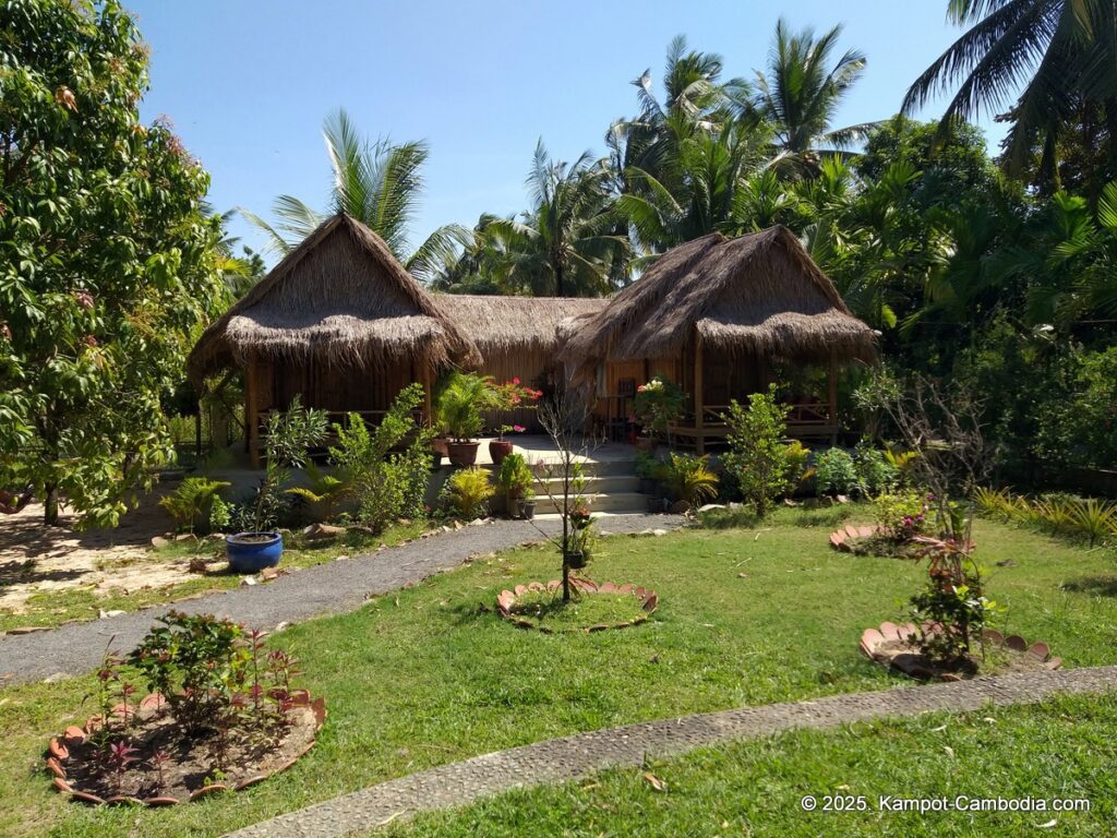 nary garden bungalow in kampot cambodia