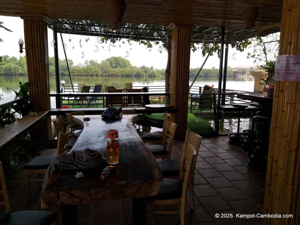 railway bridge bungalows in kampot cambodia