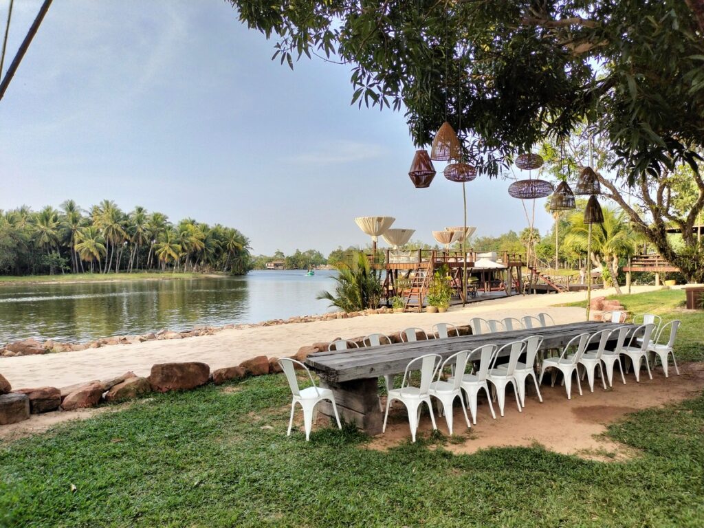 phum kampot in kampot cambodia.