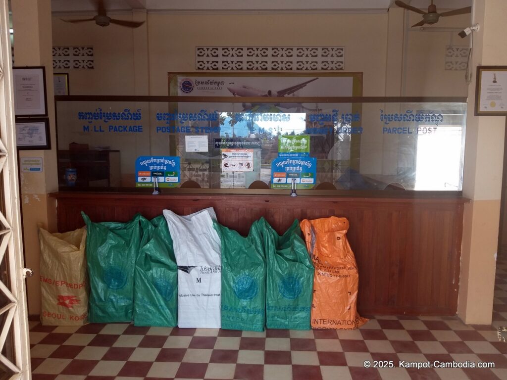 kampot post office in cambodia