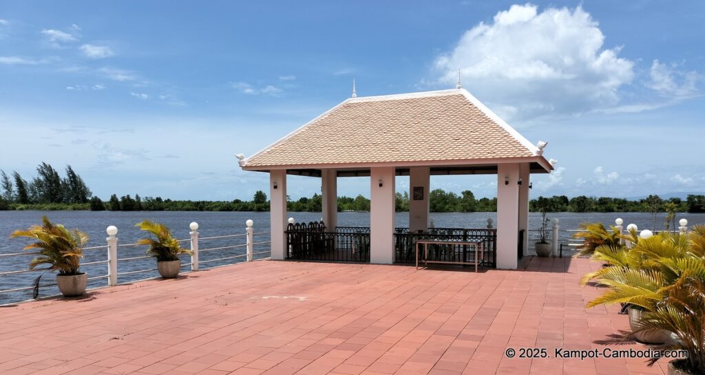 PD Private on the kampot river in cambodia