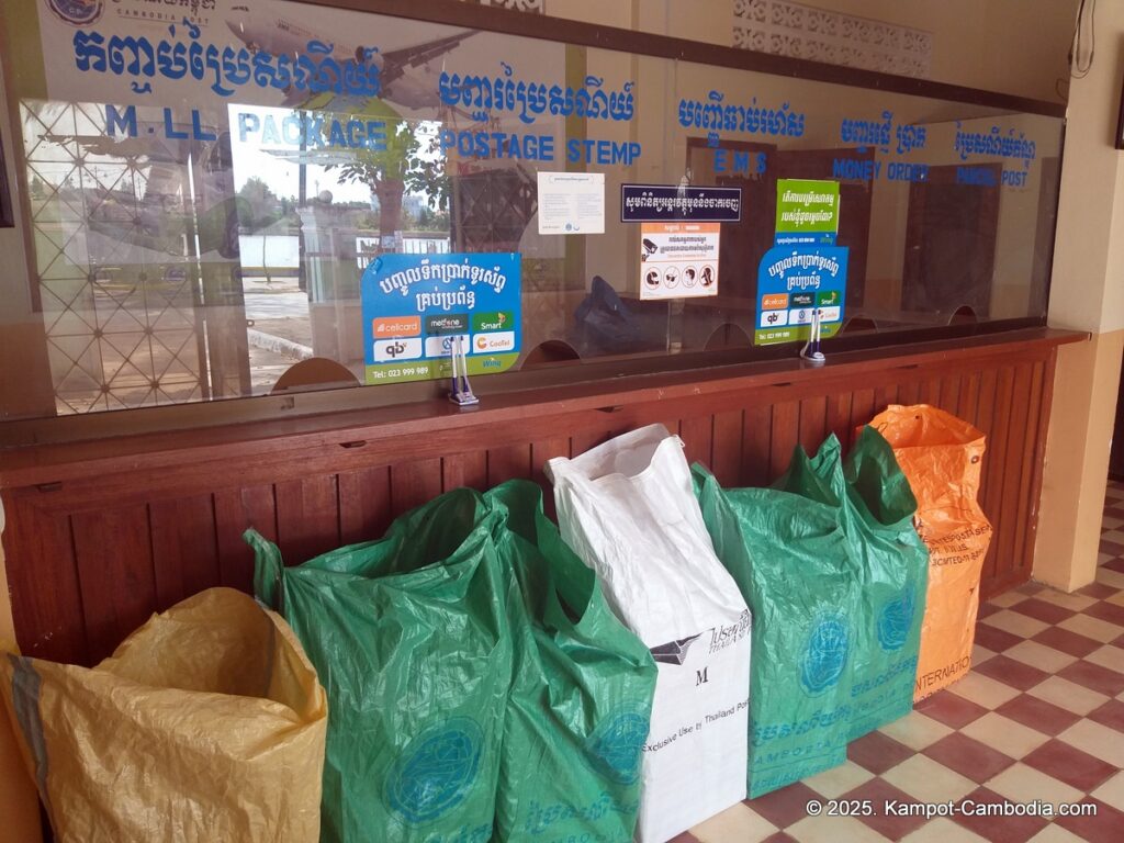 kampot post office in cambodia