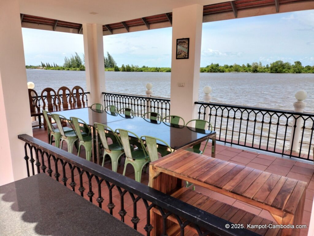 PD Private on the kampot river in cambodia