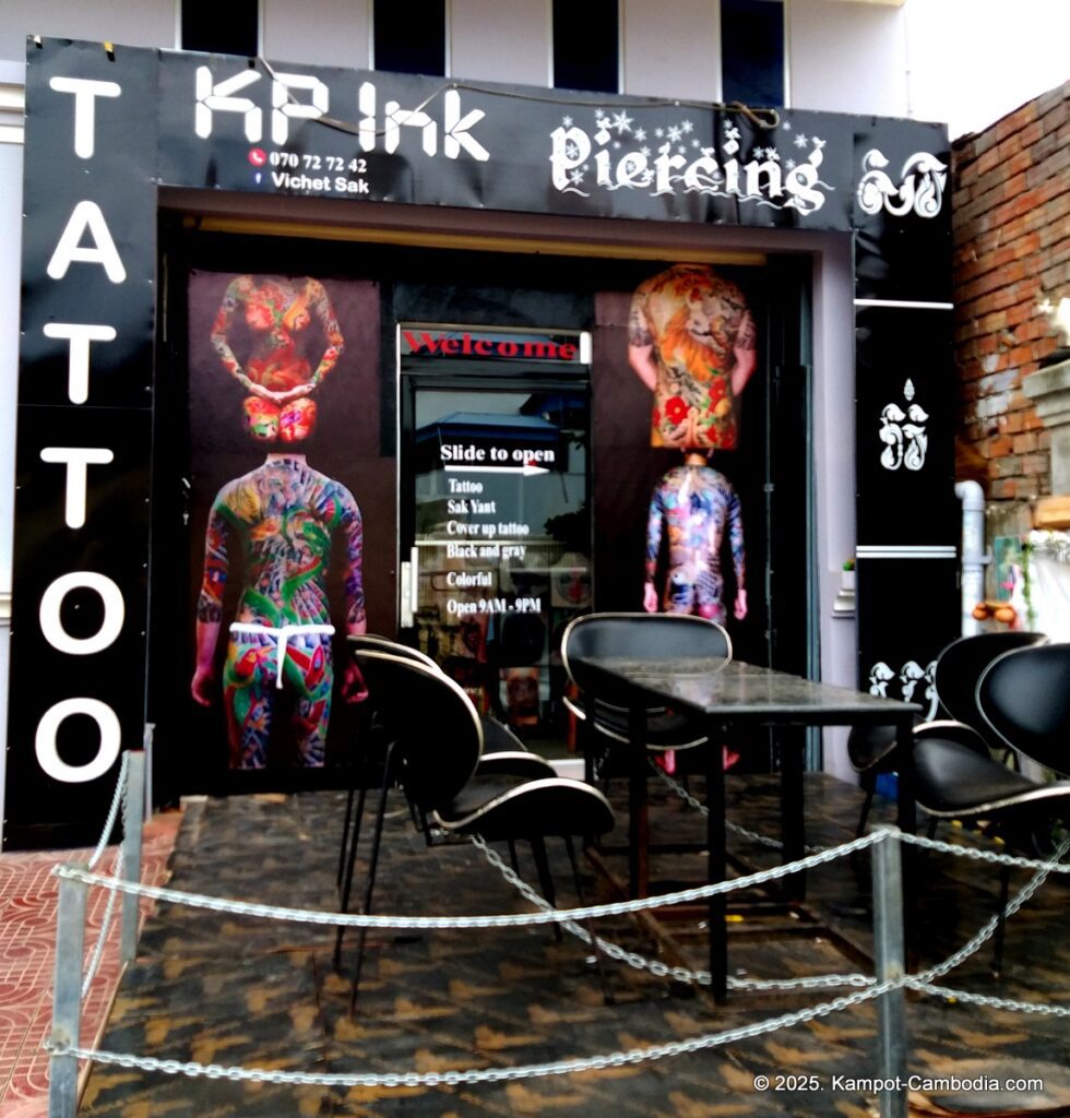 Tattoos in Kampot, Cambodia