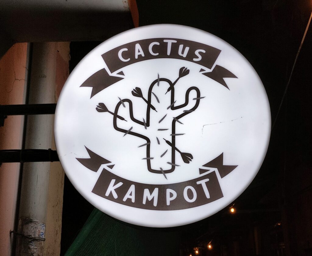 cactus bar and kampot dart club in cambodia