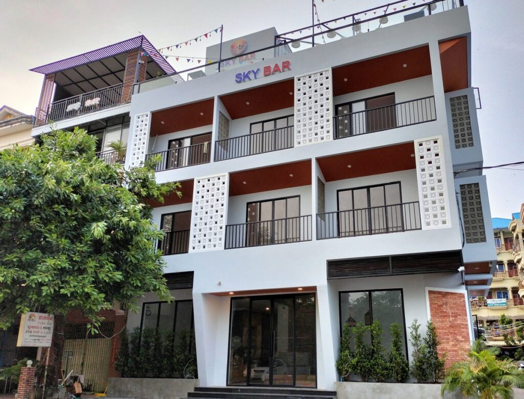 park inn hotel in kampot cambodia and skybar