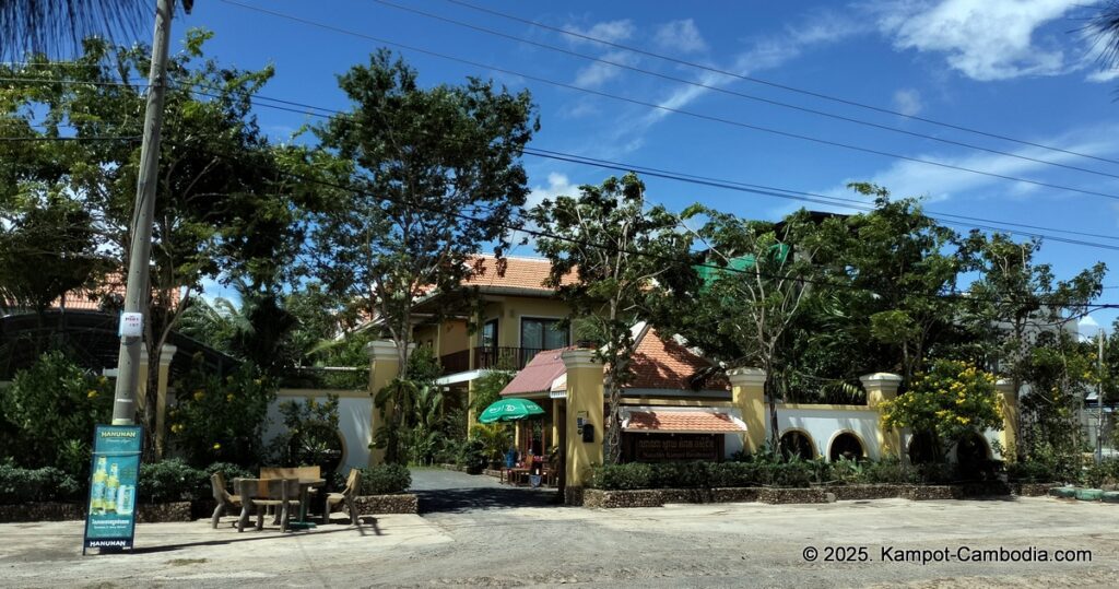 NanaSky Residence in Kampot, Cambodia.