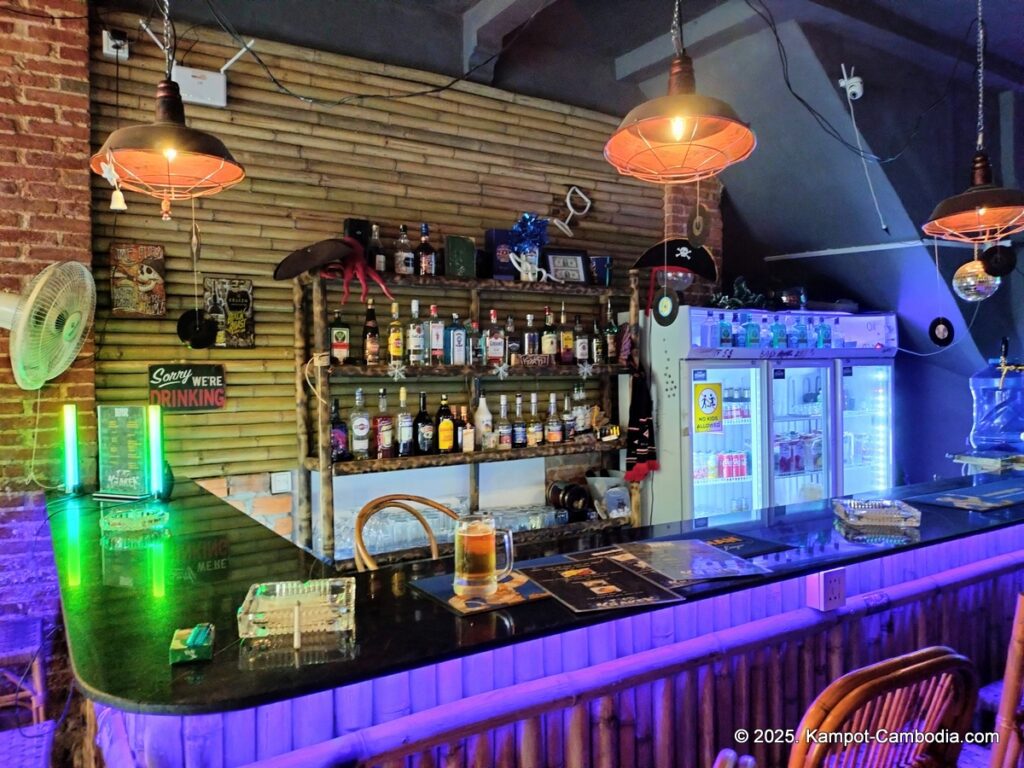 the kraken bar in kampot cambodia