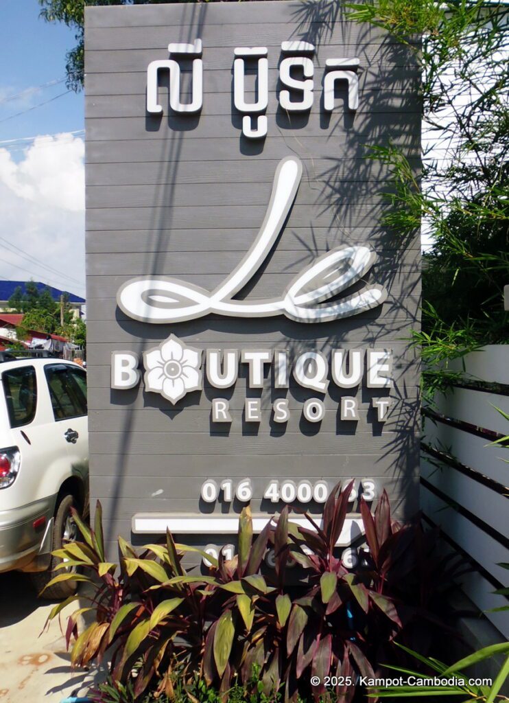 le boutique daung te in kampot cambodia