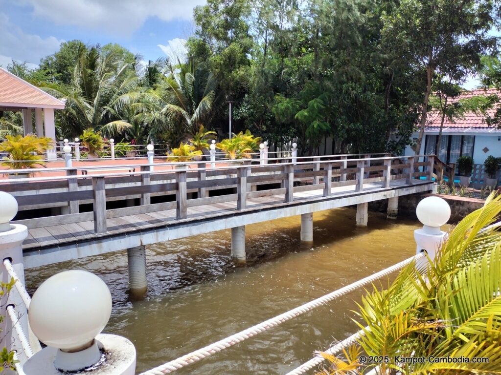 PD Private on the kampot river in cambodia