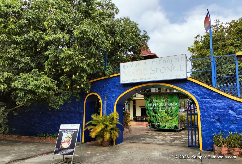 magic sponge in kampot cambodia