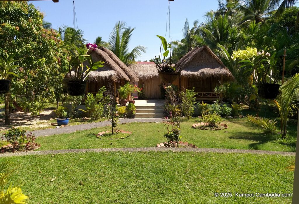 nary garden bungalow in kampot cambodia