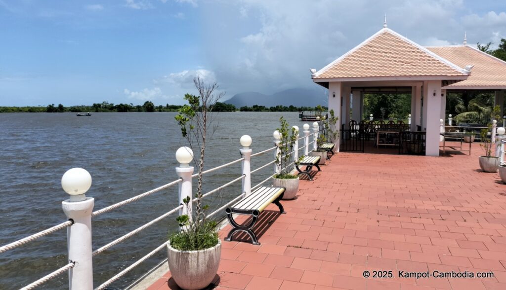 PD Private on the kampot river in cambodia