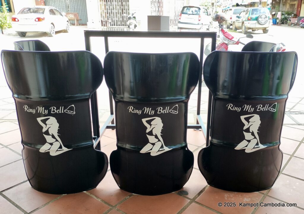 Ring My Bell bar in kampot cambodia