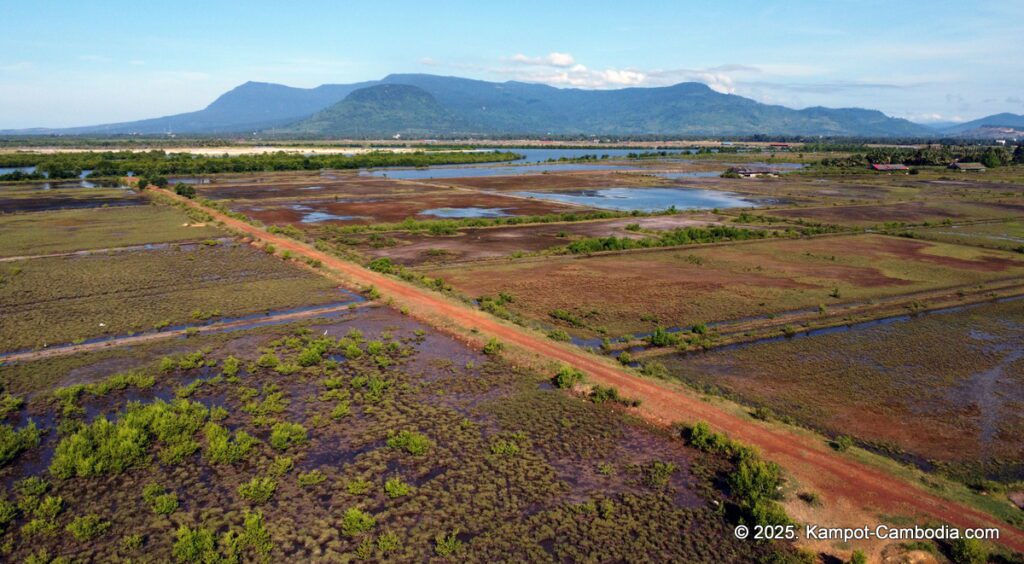 Kampheak Roath Treuy Koh Bungalows in kampot cambodia fish island