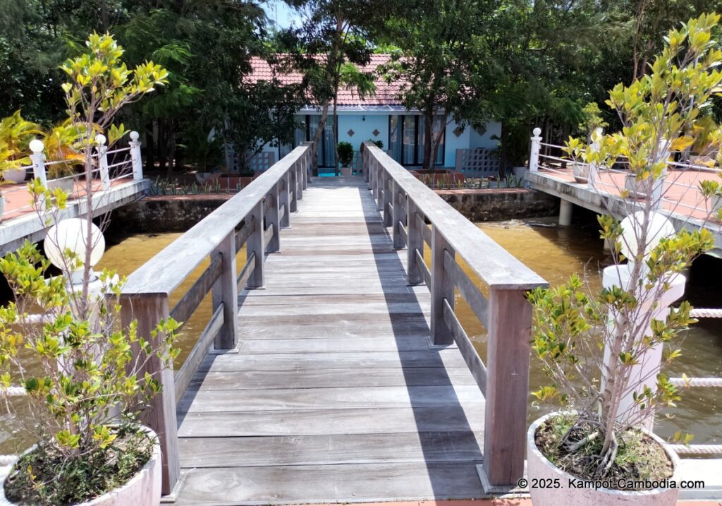 PD Private on the kampot river in cambodia