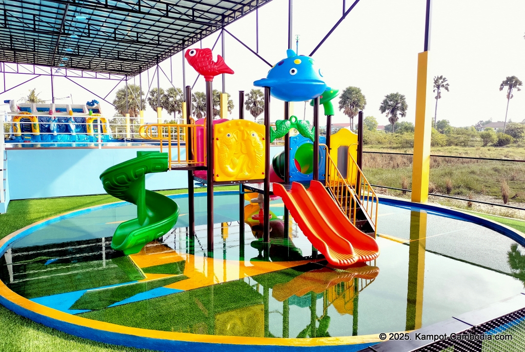 win kids' club water park in kampot cambodia