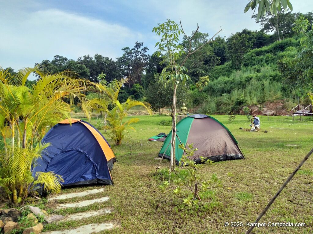 Borerium Teuk Chhou Resort in kampot cambodia