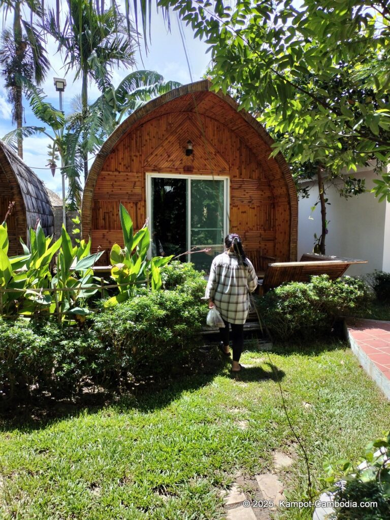 NanaSky Residence in Kampot, Cambodia.