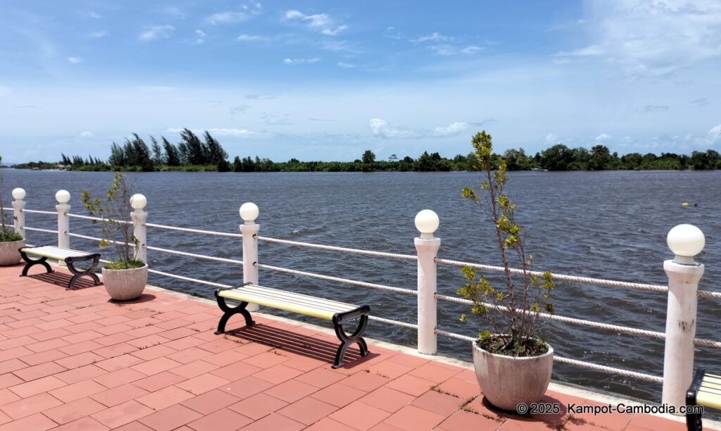 PD Private on the kampot river in cambodia