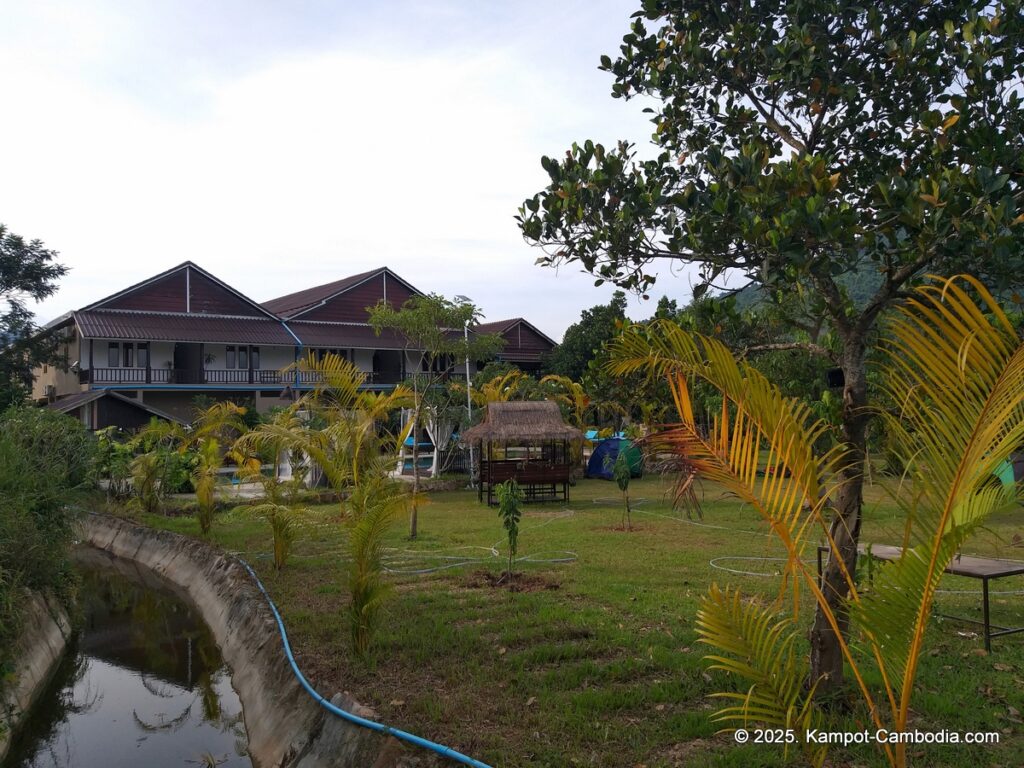 Borerium Teuk Chhou Resort in kampot cambodia