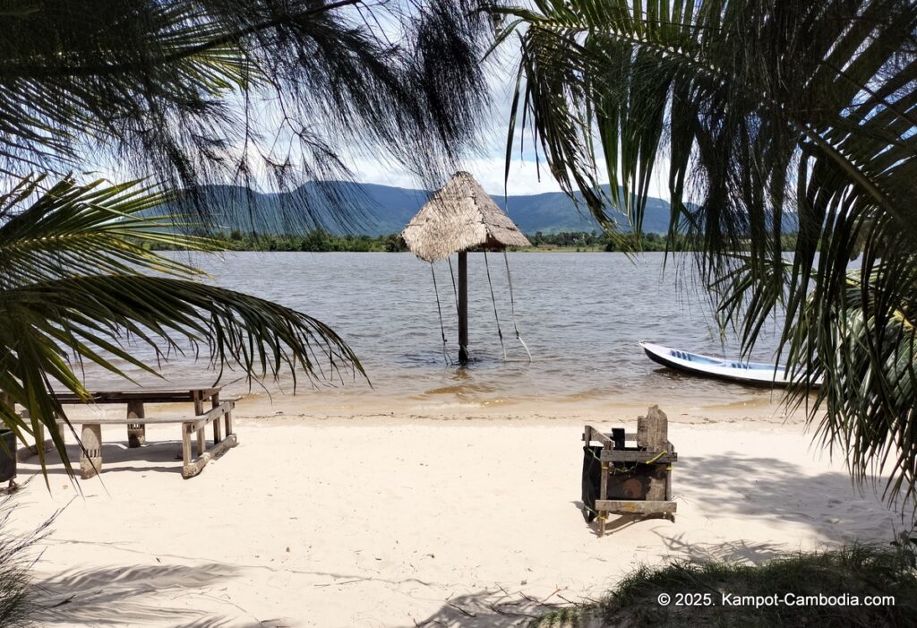 ChongCham lomhae on fish island in kampot cambodia