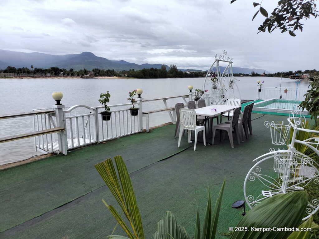 Kevin and Henry, fish island, kampot cambodia