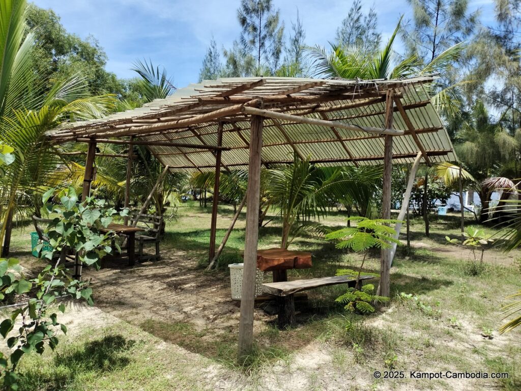 ChongCham lomhae on fish island in kampot cambodia