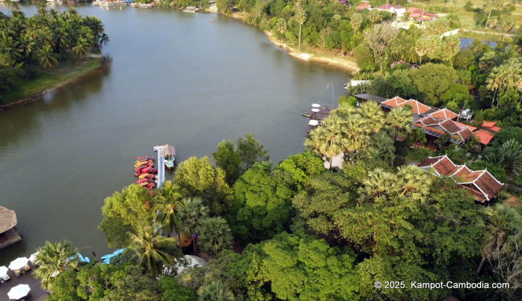 phum kampot in kampot cambodia.