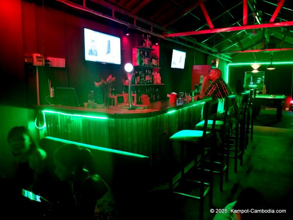 beer house no. 1 bar in kampot cambodia