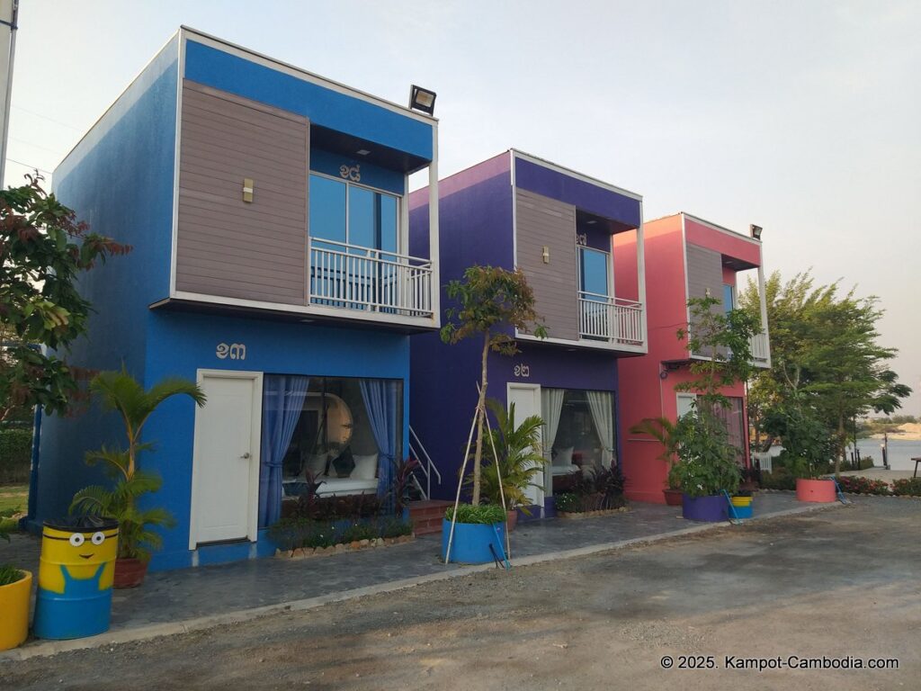 railway bridge bungalows in kampot cambodia