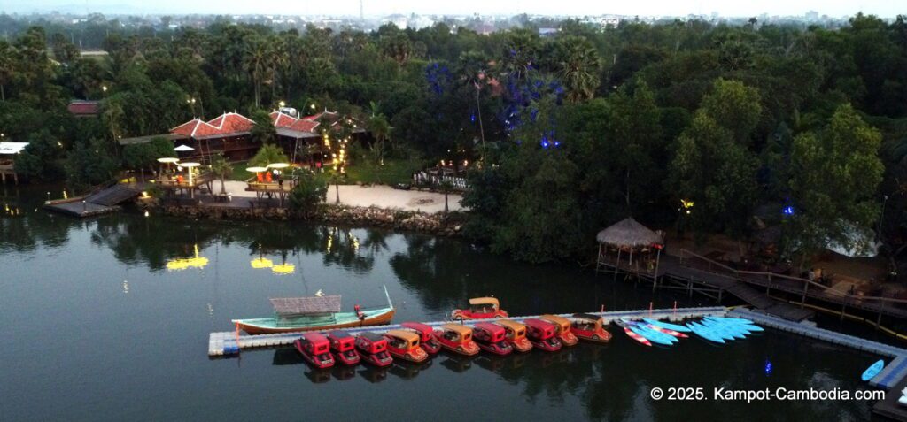 phum kampot in kampot cambodia.