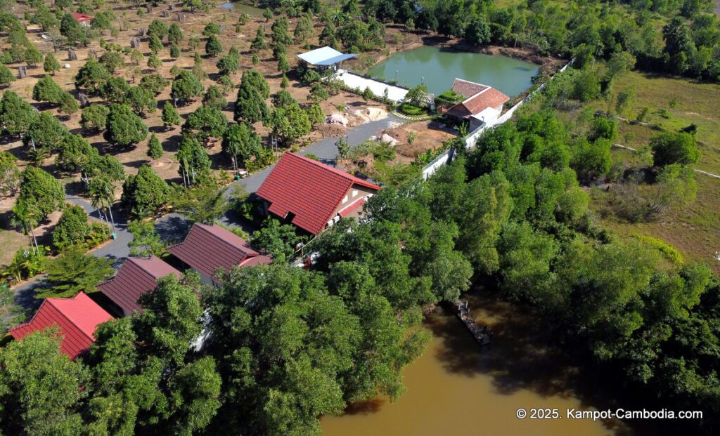 durian flower villa in kampot cambodia