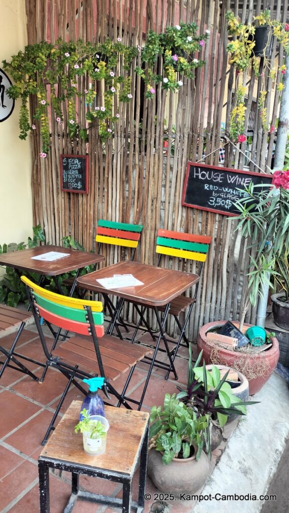 L'Osteria Italian Restaurant in kampot cambodia